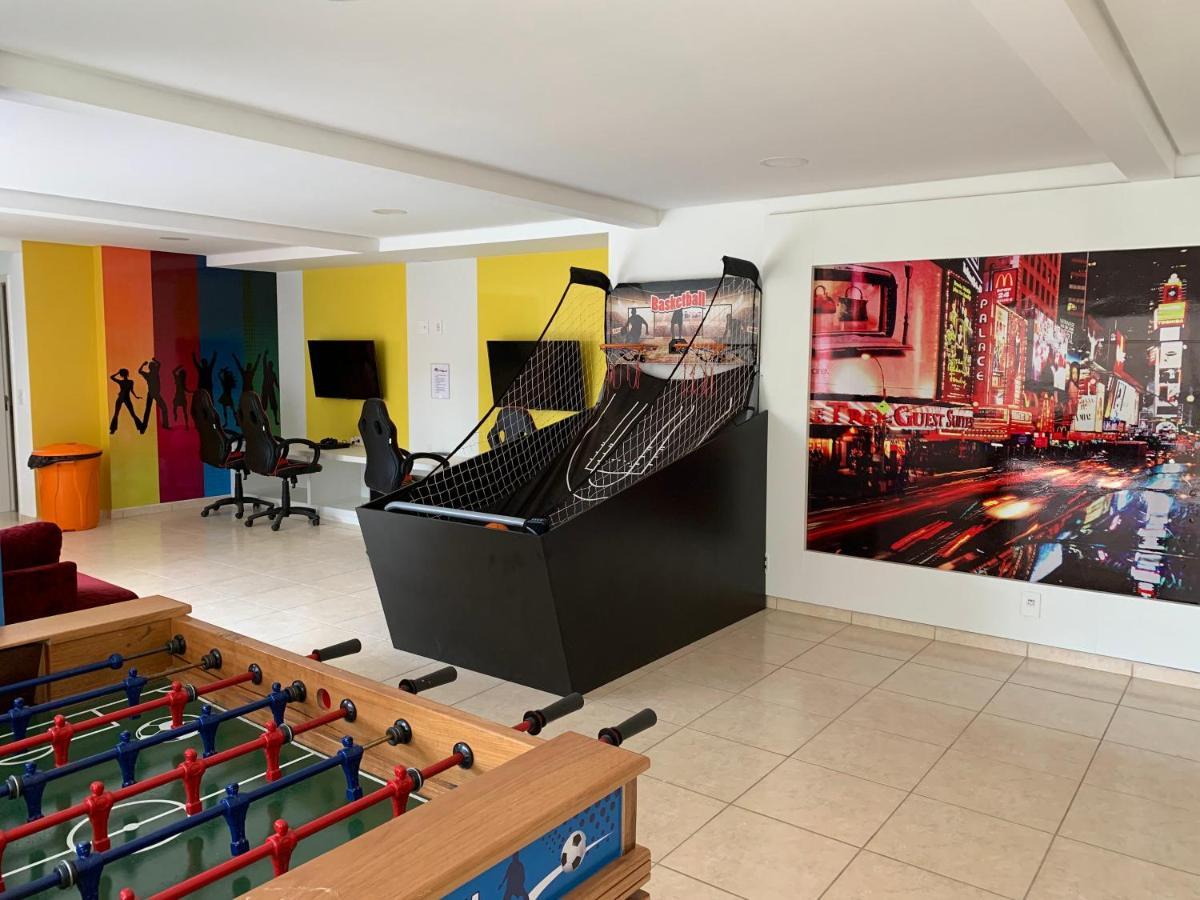 Condominio Club, Vista Para O Mar, Churrasqueira Guaruja Bagian luar foto