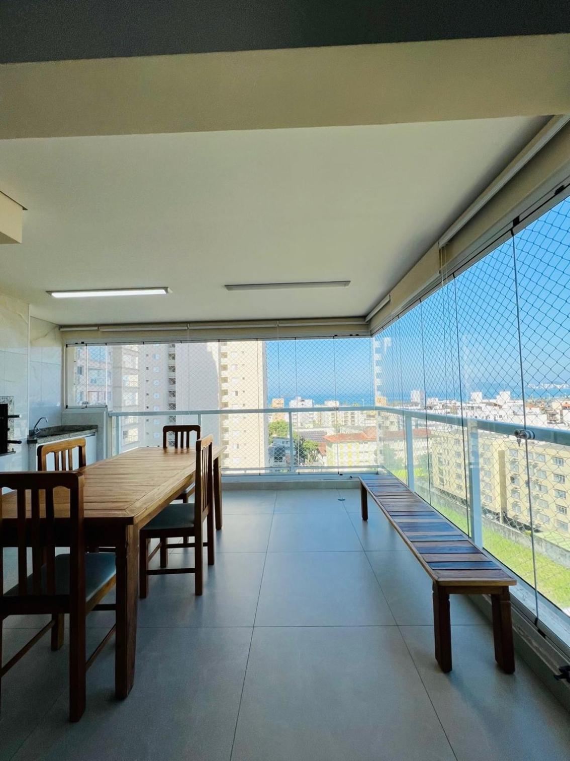 Condominio Club, Vista Para O Mar, Churrasqueira Guaruja Bagian luar foto
